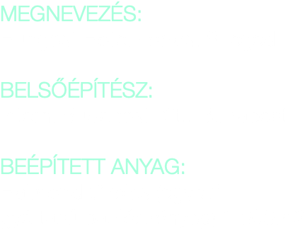 MEGNEVEZÉS: Hungest Hotel Forrás, Szeged BELSŐÉPÍTÉSZ: Interni Budapest Kft., Budapest BEÉPÍTETT ANYAG: Halmond Circles (egyedi gyártású padlószőnyeg) 1.000m2 