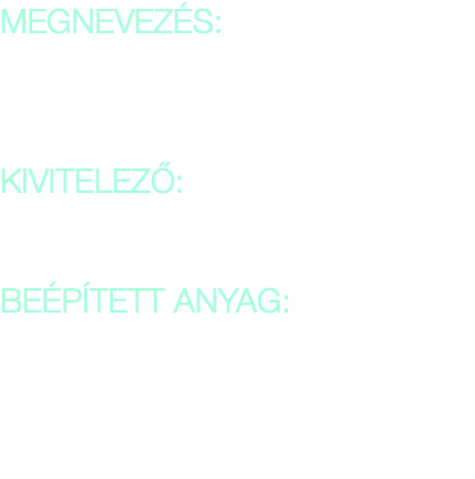 MEGNEVEZÉS: Debrecen Egyetem Műszaki Kar "A1" épület KIVITELEZŐ: Épkar Zrt. BEÉPÍTETT ANYAG: Graboplast Ideal Vinyl, Graboplast Fortistekercses PVC, Polyflor OhMega vezetőképes PVC