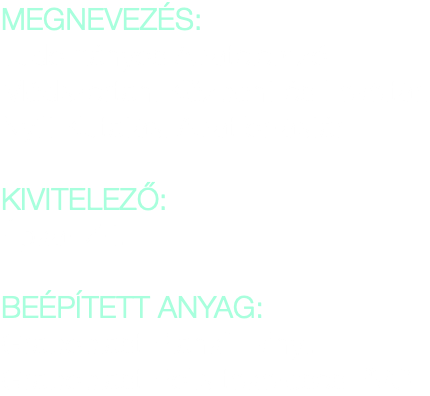 MEGNEVEZÉS: Tudományos Adatelemző Módszertani Központ és Levéltári Nyílt Kutatási Adatforrástár KIVITELEZŐ: Épkar Zrt. BEÉPÍTETT ANYAG: Graboplast PlankIT vinyl, Graboplast Polis tekercses PVC
