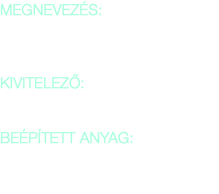 MEGNEVEZÉS: DVTK Medical Center konferenciaterem, Miskolc KIVITELEZŐ: Peka Bau 2000 Kft., Miskolc BEÉPÍTETT ANYAG: Paragon Strobe modulszőnyeg 250 m2