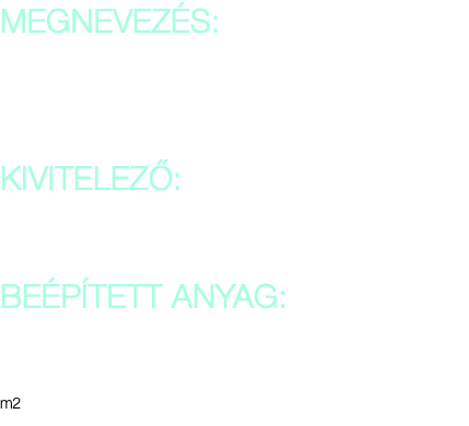 MEGNEVEZÉS: Lévay József Református Gimnázium, Miskolc KIVITELEZŐ: FK Raszter Zrt., Miskolc BEÉPÍTETT ANYAG: Grabo Mega sportpadló - 800 m2 m2 