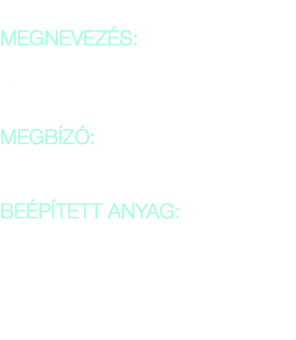  MEGNEVEZÉS: East Gate Offices Miskolc MEGBÍZÓ: PEKA BAU Kft. BEÉPÍTETT ANYAG: Pevanha modulszőnyeg 4.500 m2 